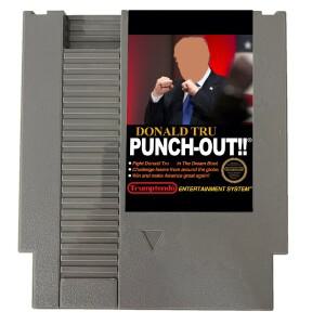 도널드 T 펀치아웃 -  NES 게임 콘솔용  NES 게임 카트리지 8비트 72핀 비디오 게임 카트
