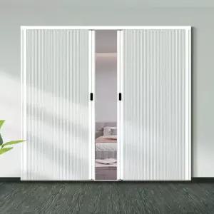 맞춤형 간이 셀프시공 조립식 중문 이동식 무타공 사무실 도어 미닫이