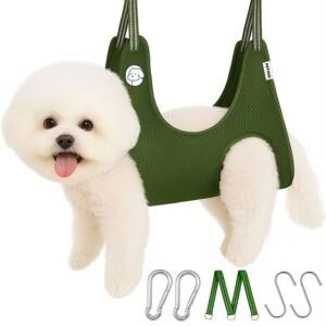 쁘띠시오 강아지미용거치대 고양이 애견 강아지 미용 발톱 발톱깎이 해먹 테이블 거치대 의자