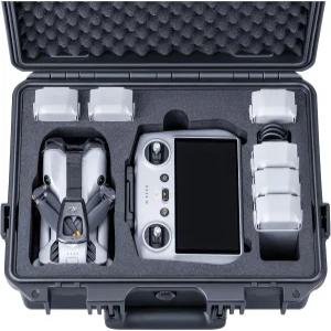 DJI Mini 5 Pro 및 RC2 /RC-N3용 라이커스 타이탄 MM510 방수 하드 케이스 최대 7개의 배터리 지원 [케이스