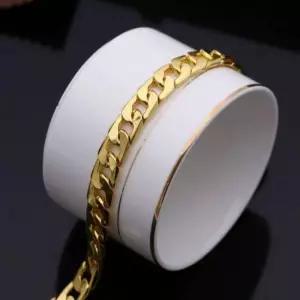 골드 체인 팔찌 여성 힙합 포인트 액세서리 데일리 볼드 스타일링