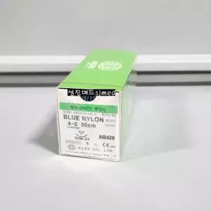 (아이리) 블루나이론-Blue Nylon (NB426) 4-0 바늘15mm (1Box/24ea)