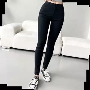 봄바지 스판 스키니 슬림핏 봄가을 바지 티셔츠 코디