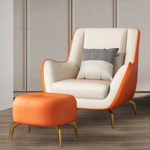 1인용 가죽 윙체어 암체어 다이닝 싱글 체어 달팽이소파 1인암체어 디자인 호텔 로비