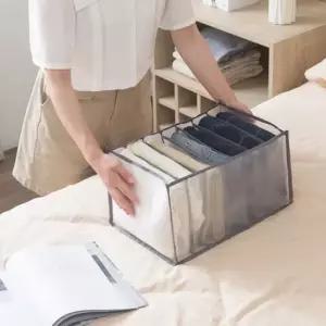 의류정리 칸막이 파티션 수납박스 옷장 정리함 공간활용 정리수납함 의류정리 옷수납