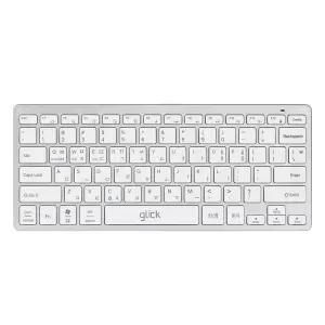 지클릭커 오피스프로 WK30 움직이는 마카롱 슬림 라이트 저소음 무선 키보드 화이트 ino