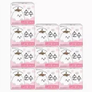 좋은느낌 순수 울트라슬림 중형 18개 10팩