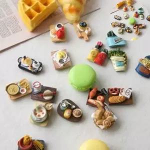 주방자석 냉장고자석 마그네틱 메모 빈티지 홈데코 4P 세트