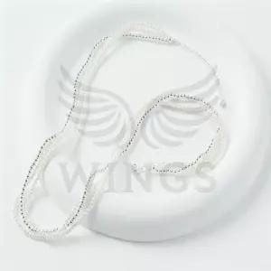 [비쥬홀릭] 실버925 백금도금 레이어드 진주 목걸이(쇼핑백포함) 심플한목걸이