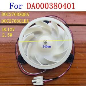 NO.DA000380401 DOC2768XQEA DC 12V 2.5W Midea 냉장고 팬 모터 부품