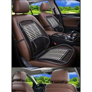 화물차 쿨방석 쿨링 시트 베이지 캐릭터 여름용 극세사가죽 일반시트 심플 구슬 1톤 12V