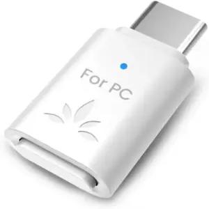 아반트리 C81-PC - PC 및 Mac용 USB-C Bluetooth 5.3 어댑터 동글 aptX 적응형 저지연 블루투스 헤드폰에