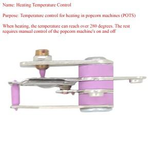 상업용 팝콘 기계 온도 조절기 스위치, 메이커, 피팅, 250 V10A, 1 개