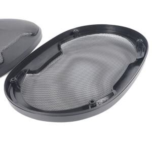 오디오 서브 우퍼 그릴 스피커 커버 블랙 4인치 6 6x9  원형 보호 1 쌍