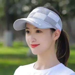 [셀러에이드]스포츠 썬캡 챙모자 여성 햇빛가리개