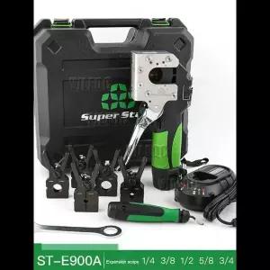 호환 ST-E900A 자동 리튬 배터리 전력 구리 튜브 플레어 도구 에어컨 냉장고 무선 자동 플레어