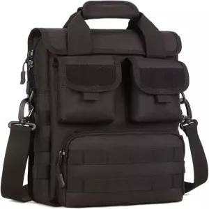 남성용 캠고 소형 메신저백 몰 노트북 서류 가방 미니 전술 사첼 숄더백 군용 EDC 도구 핸드백