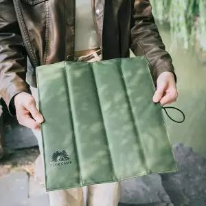 백패킹매트 캠핑 발포 매트 접이식 하이킹 여행 패브릭 스몰 앉아 패드 야외 봄 나들이 습기 방지 단열