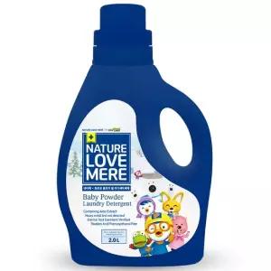 네러메x뽀로로 울트라 젤 아기세제 용기 2.0L 1개 베이비파우더향)