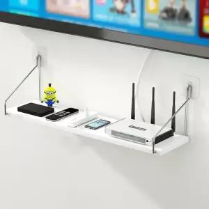셋탑박스선반 벽고정 공유기 셋톱박스 선반(60cm) 셋톱박스거치대 셋톱박스보관