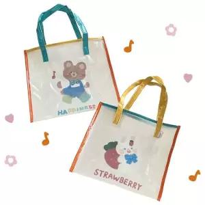 PVC 피크닉 PVC백 여름 수영복 물놀이 아동비치백 해변 가방