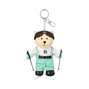 Starbucks Ski Bearista Keychain 스타벅스 스키 베어리스타 키체인