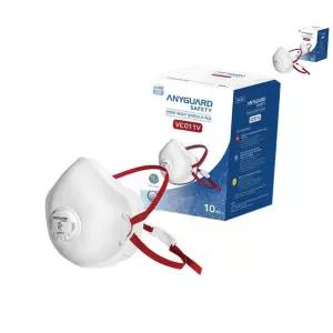 애니가드 4중 노즈쉐입 밸브형 특급 방진마스크 10EA