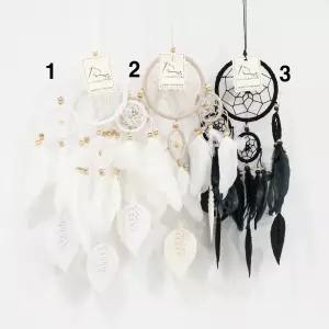 3종 깃털 드림케처방문장식걸이 천정모빌 집꾸미기 캐처 행잉품 벽걸이 캐쳐 에스닉쳐 감성쳐 소품 인테리