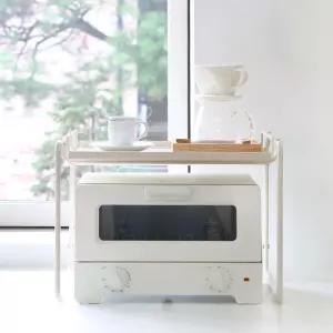 하우스플랜 토스터랙 2colors (철제 트레이 전자렌지 선반)선 정리 오븐 지대 정리대 오븐대 주방 1단 2단