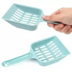 배변삽 고양이 모래삽 블루 화장실 삽 배변 배설물 애견 똥삽