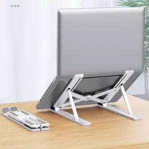 키밍 노트북 거치대 휴대 접이식 맥북 받침대알루미늄 아이패드 쿨링 높이조절 휴대용