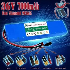 2025 업그레이드 36V 7000mAh 리튬 배터리 팩 10S3P M365 호환 스쿠터 고성능 전동