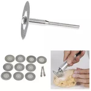 HWA 미니 소형 절단석 컷팅날 30mm 10개 세트대리 목공 컷팅 드라멜호환 드라멜 그라인더 글라인더 다이아