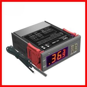 LED STC-1000 디지털 온도계 센서 호스 난방 냉각 온도 조절기 2 릴레이 보일러 NTC 컨트롤러 Co Akira Too