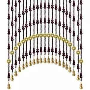 식당 나무발 가리개 현관문발 집 비즈발 인테리어 발란스 나무문