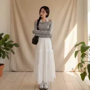 [신세계라이브쇼핑][옷자락] 여성 슬림핏 원피스 홀터넥 오프숄더 니트