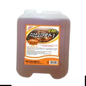 바작청소 EM 석쇠크리너 고기불판 생선구이판 기름때제거 13L