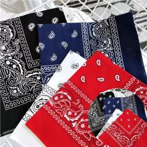 도시락보자기 반다나 페이즐리 사각 손수건 등산손수건