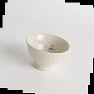 티포트 청화베이지 빙렬 찻잔 다기잔 50ml