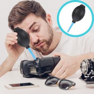 3Pcs 공기 송풍기 먼지 청소기 카메라 렌즈 센서 용 휴대용 미니 펌프 키보드 노트북 전자 제품 클리너