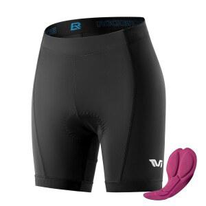 여성 패딩 바이크 반바지 여성용 ROCKBROS 4D 통기성 패드 산악 도로 타이츠