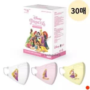 어린숨 엣지 컬러 마스크 프린세스 라푼젤 중형 30매