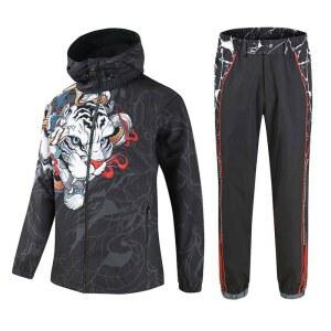 샤크팡 빅사이즈 호랑이 낚시 동계 방한복 낚시복 방수 상하의 선상