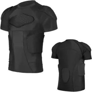 콜로르테 남성 패딩 보호 셔츠 패드 가슴 갈비뼈 축구 장비