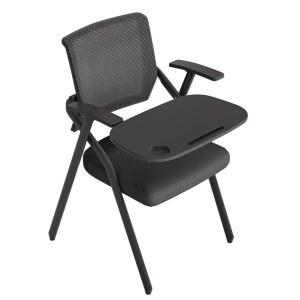 샤크팡 책걸상 접이식 1인용 일체형 의자 강의실 책상