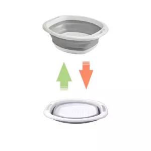 다용도 접이식 세수새아 고무대야 소형 세숫대아 세수대야 폴딩세숫대아