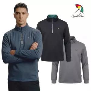 [아놀드파마] 프리미엄 기모 집업 하프넥 티셔츠