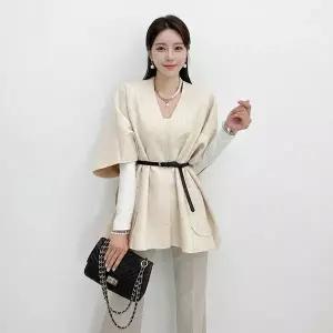 [하프클럽/금찌]금찌 샌드 숄 베스트 JK7669