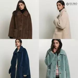 [정상가 169천원]유로컬렉션 25FW 아일랜드 울 100% 테디롱코트