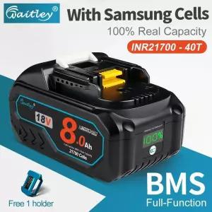 21700 셀이 포함된 Makita 18V 전동 공구용 Waitley 배터리/충전식 배터리 교체 액세서리